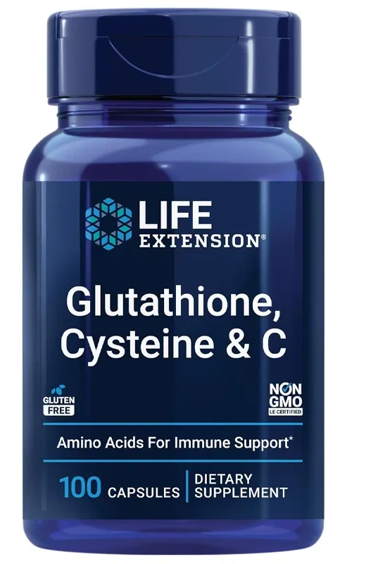 Glutathione, Cysteine & C - 100 Capsules Glutathione, Cysteine & C - 100 Capsules